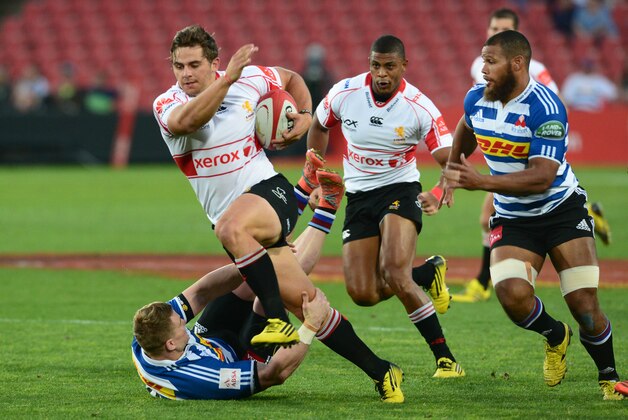 JOHANNESBURG, SOUTH AFRICA - OCTOBER 02: Rohan Janse van Rensburg of the Lions during the Absa Currie Cup match between Xerox Golden Lions and DHL Western Province Emirates Airline Park on October 02, 2015 in Johannesburg, South Africa. (Photo by Lee Warren/Gallo Images/Getty Images)