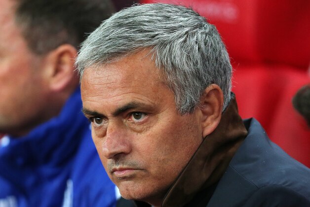 STOKE ON TRENT, ENGLAND - OCTOBER 27: Jose Mourinho Manager / head coach of Chelsea during the Capital One Cup Fourth Round match between Stoke City and Chelsea at Britannia Stadium on October 27, 2015 in Stoke on Trent, England.  (Photo by James Baylis - AMA/Getty Images)