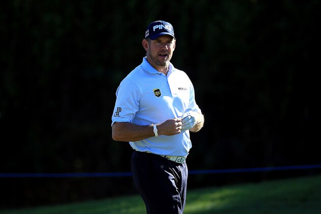 ANTALYA, TURKEY - OCTOBER 28:  Lee Westwood of England looks on the 9th fairway ahead of the Turkish Airlines Open at The Montgomerie Maxx Royal Golf Club on October 28, 2015 in Antalya, Turkey.  (Photo by Jan Kruger/Getty Images)
