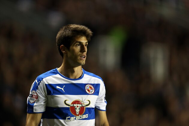 READING, ENGLAND - SEPTEMBER 22:  Lucas Piazon of Reading during the Capital One Cup match between Reading and Everton at Madejski Stadium on September 22, 2015 in Reading, England.  (Photo by Catherine Ivill - AMA/Getty Images)