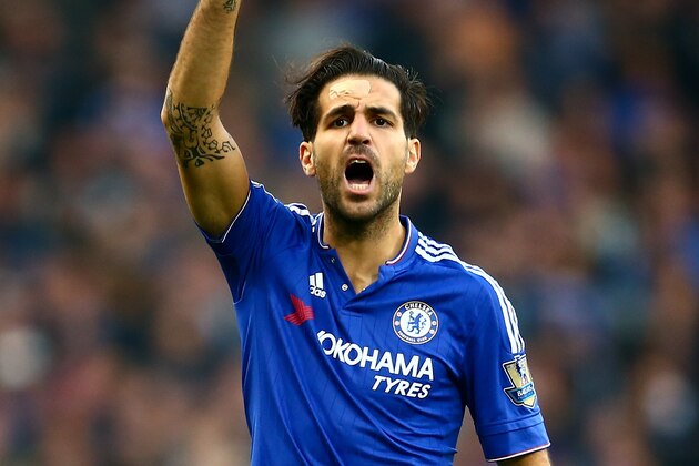 LONDON, ENGLAND - OCTOBER 03: Cesc Fabregas of Chelsea gestures during the Barclays Premier League match between Chelsea and Southampton at Stamford Bridge on October 3, 2015 in London, England. (Photo by Jordan Mansfield/Getty Images) LONDON, ENGLAND - OCTOBER 03: Cesc Fabregas of Chelsea gestures during the Barclays Premier League match between Chelsea and Southampton at Stamford Bridge on October 3, 2015 in London, England. (Photo by Jordan Mansfield/Getty Images)