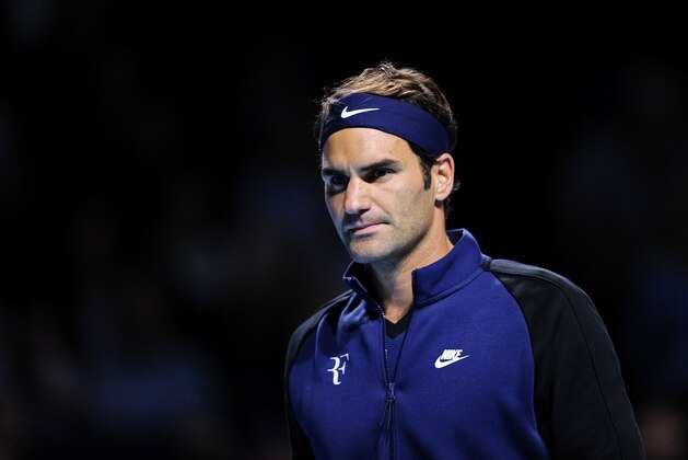BASEL, SWITZERLAND - OCTOBER 29:  Roger Federer of Switzerland arrives on the center court during the fourth day of the Swiss Indoors ATP 500 tennis tournament against Philipp Kohlschreiber of Germany at St Jakobshalle on October 29, 2015 in Basel, Switzerland.  (Photo by Harold Cunningham/Getty Images)