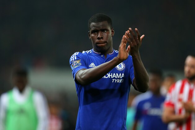 STOKE ON TRENT, ENGLAND - OCTOBER 27:  Kurt Zouma of Chelsea after the Capital One Cup Fourth Round match between Stoke City and Chelsea at Britannia Stadium on October 27, 2015 in Stoke on Trent, England.  (Photo by Catherine Ivill - AMA/Getty Images)