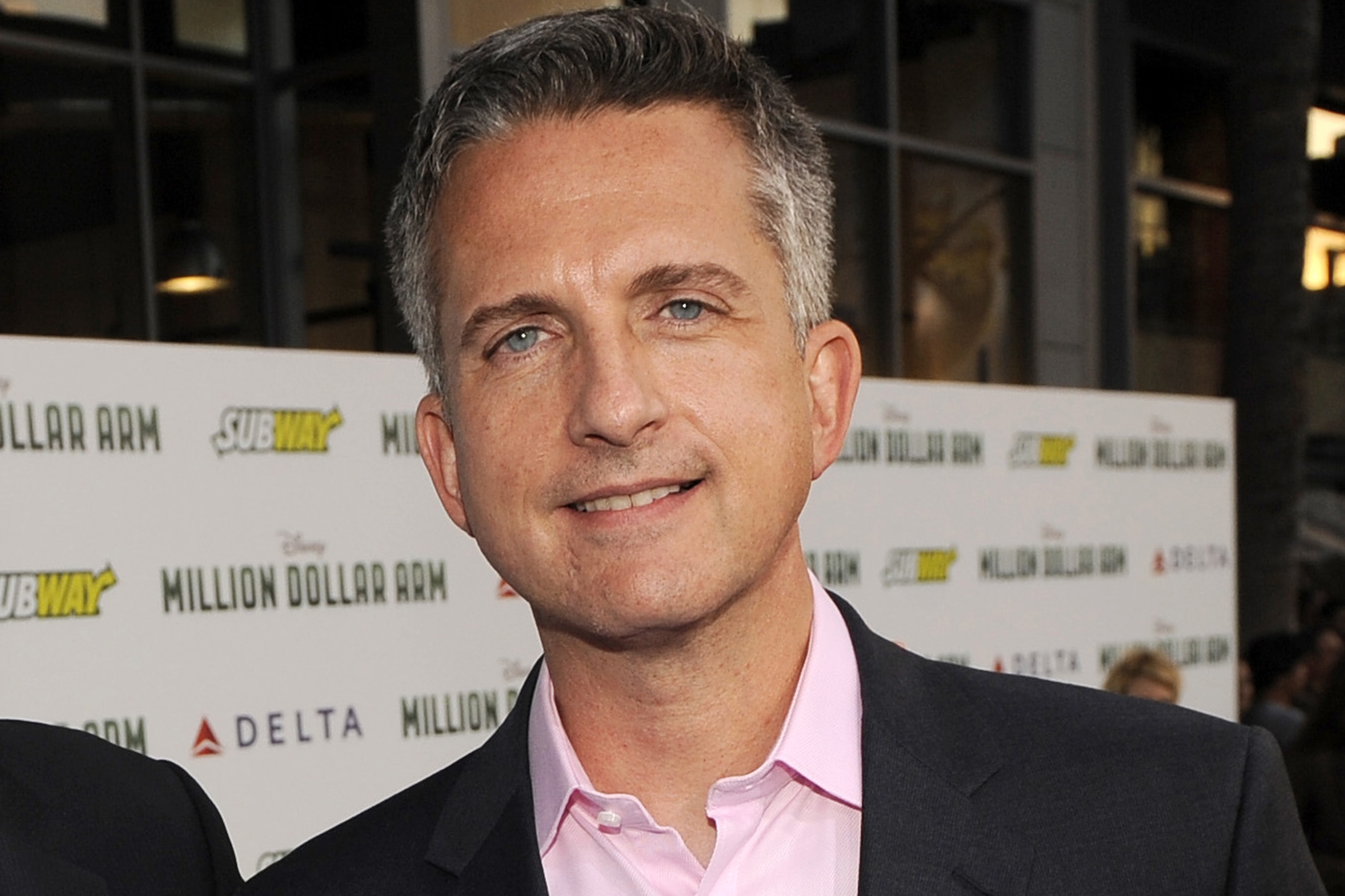 FILE - In this May 6, 2014 file photo, Bill Simmons arrives at the world premiere of FILE - In this May 6, 2014 file photo, Bill Simmons arrives at the world premiere of