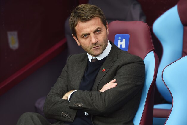 BIRMINGHAM, ENGLAND - OCTOBER 24:  Tim Sherwood Manager of Aston Villa looks on prior to the Barclays Premier League match between Aston Villa and Swansea City at Villa Park on October 24, 2015 in Birmingham, England.  (Photo by Michael Regan/Getty Images)