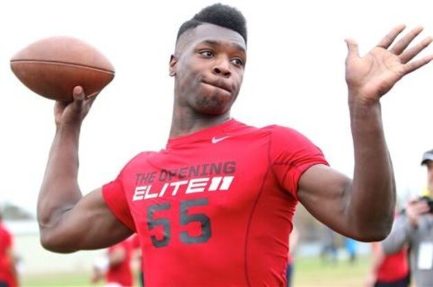 Buckeyes QB commit Tristen Wallace ran wild in a victory.