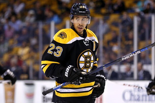Boston Bruins' Chris Kelly during the first period of an NHL preseason hockey game against the Washington Capitals in Boston Tuesday, Sept. 22, 2015. (AP Photo/Winslow Townson) Boston Bruins' Chris Kelly during the first period of an NHL preseason hockey game against the Washington Capitals in Boston Tuesday, Sept. 22, 2015. (AP Photo/Winslow Townson)