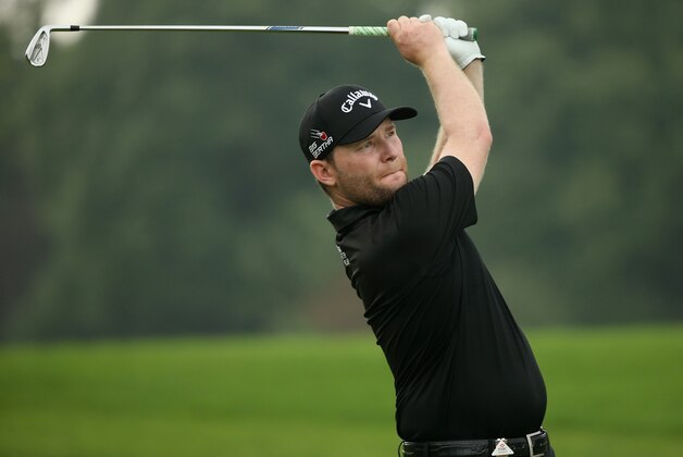 SHANGHAI, CHINA - NOVEMBER 05:  Branden Grace of South Africa plays his second shot on the ninth hole during the first round of the WGC - HSBC Champions at the Sheshan International Golf Club on November 5, 2015 in Shanghai, China.  (Photo by Andrew Redington/Getty Images)