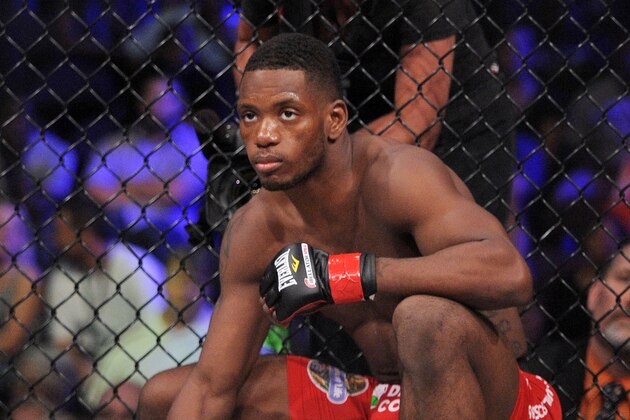May 17, 2014; Southaven, MS, USA; Will Brooks before the fight against Michael Chandler during a Bellator interim lightweight world championship bout during BFC 120 at Landers Center. Will Brooks defeats Michael Chandler by submission. Mandatory Credit: Justin Ford-USA TODAY Sports