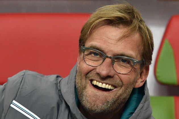 Liverpool's German manager Jurgen Klopp reacts prior to the UEFA Europa League group B football match between FC Rubin Kazan and Liverpool FC in Kazan on November 5, 2015. AFP PHOTO / KIRILL KUDRYAVTSEV        (Photo credit should read KIRILL KUDRYAVTSEV/AFP/Getty Images)