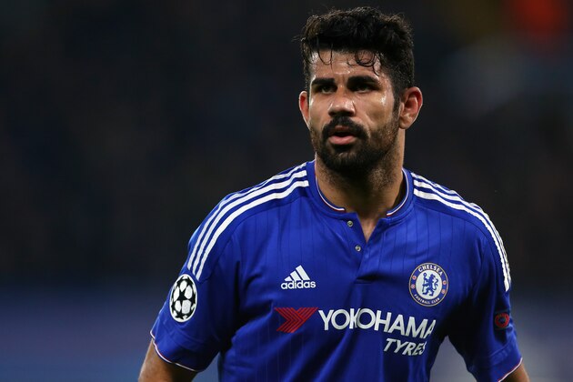 LONDON, ENGLAND - NOVEMBER 04:  Diego Costa of Chelsea during the UEFA Champions League Group G match between Chelsea and Dynamo Kyiv at Stamford Bridge on November 4, 2015 in London, United Kingdom.  (Photo by Catherine Ivill - AMA/Getty Images)