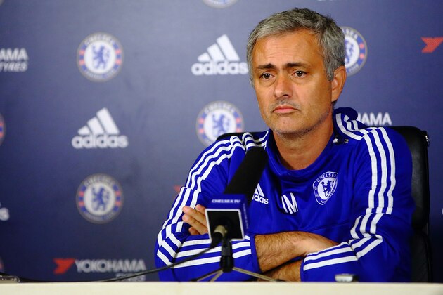 COBHAM, ENGLAND - NOVEMBER 06: Chelsea manager Jose Mourinho talks to the media during a press conference at Chelsea Training Ground on November 6, 2015 in Cobham, England. (Photo by Jordan Mansfield/Getty Images) COBHAM, ENGLAND - NOVEMBER 06: Chelsea manager Jose Mourinho talks to the media during a press conference at Chelsea Training Ground on November 6, 2015 in Cobham, England. (Photo by Jordan Mansfield/Getty Images)