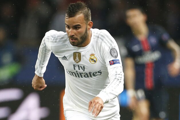 PARIS, FRANCE - OCTOBER 21: Jese of Real Madrid in action during the UEFA Champions League match between Paris Saint-Germain (PSG) and Real Madrid at Parc des Princes stadium on October 21, 2015 in Paris, France. (Photo by Jean Catuffe/Getty Images)