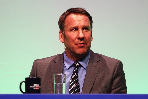 BOURNEMOUTH, ENGLAND - MARCH 19:  Paul Merson answers questions during Gillette Soccer Saturday Live with Jeff Stelling on March 19, 2012 at the Bournemouth International Centre in Bournemouth, England.  (Photo by Bryn Lennon/Getty Images)
