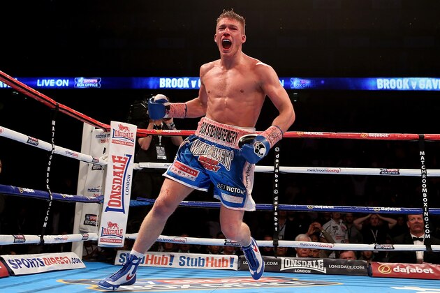 LONDON, ENGLAND - MAY 30:  Nick Blackwell of England celebrates after defeating John Ryder of England during their British Middleweight Championship fight at The O2 Arena on May 30, 2015 in London, England.  (Photo by Ben Hoskins/Getty Images)