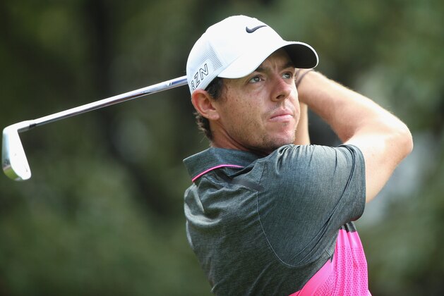 SHANGHAI, CHINA - NOVEMBER 07:  Rory McIlroy of Northern Ireland in action during the third round of the WGC - HSBC Champions at the Sheshan International Golf Club on November 7, 2015 in Shanghai, China.  (Photo by Andrew Redington/Getty Images)
