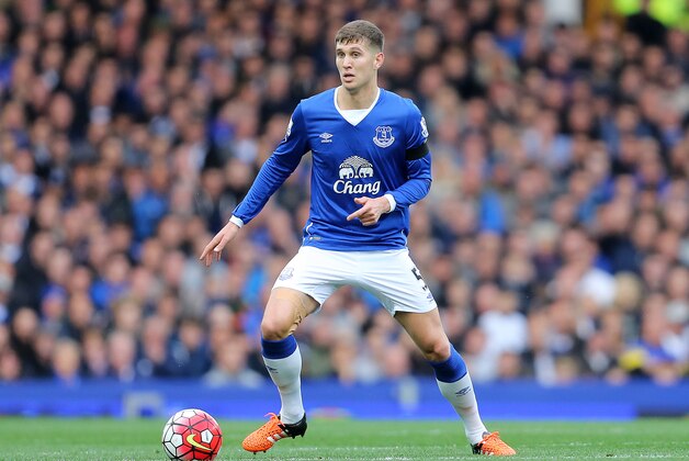 LIVERPOOL, ENGLAND - OCTOBER 17:  John Stones of Everton during the Barclays Premier League match between Everton and Manchester United at Goodison Park on October 17, 2015 in Liverpool, England.  (Photo by James Baylis - AMA/Getty Images)