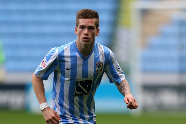 COVENTRY, ENGLAND - OCTOBER 03: Ryan Kent of Coventry City during the Sky Bet League One match between Coventry City and Shrewsbury Town at Ricoh Arena on October 3, 2015 in Coventry, England. (Photo by Catherine Ivill - AMA/Getty Images)