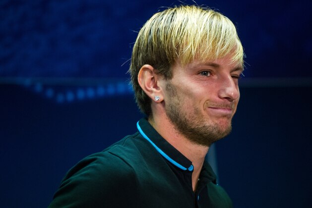 BARCELONA, SPAIN - SEPTEMBER 28:  Ivan Rakitic of FC Barcelona looks on during a press conference ahead of a UEFA Champions League Group E match against Bayern 04 Leverkusen at Ciutat Esportiva on September 28, 2015 in Barcelona, Spain.  (Photo by David Ramos/Getty Images)