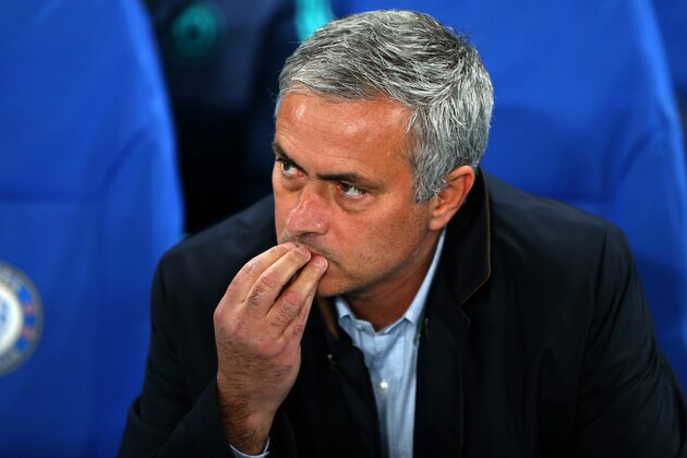 LONDON, ENGLAND - NOVEMBER 04:  Jose Mourinho Manager of Chelsea before the UEFA Champions League Group G match between Chelsea and Dynamo Kyiv at Stamford Bridge on November 4, 2015 in London, United Kingdom.  (Photo by Catherine Ivill - AMA/Getty Images)