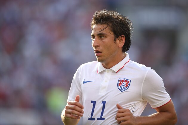 BALTIMORE, MD - JULY 18:  Alejandro Bedoya of United States of America during the Gold Cup Quarter Final between USA and Cuba at M&T Bank Stadium on July 18, 2015 in Baltimore, Maryland.  (Photo by Matthew Ashton - AMA/Getty Images)