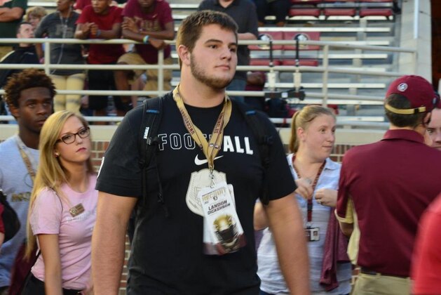 North Carolina 4-star offensive lineman Landon Dickerson has three big official visits coming up. The first will take place this weekend, as he will take in Auburn for the Iron Bowl with the Tigers and Alabama.