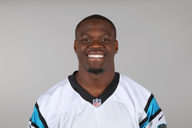 This is a 2015 photo of Stephen Hill of the Carolina Panthers NFL football team. This image reflects the Carolina Panthers active roster as of Monday, June 15, 2015 when this image was taken. (AP Photo)