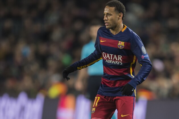 Neymar da Silva Santos Junior of FC Barcelona during the Champions League match between FC Barcelona and AS Roma on November 24, 2015 at the Camp Nou stadium in Barcelona, Spain.(Photo by VI Images via Getty Images)