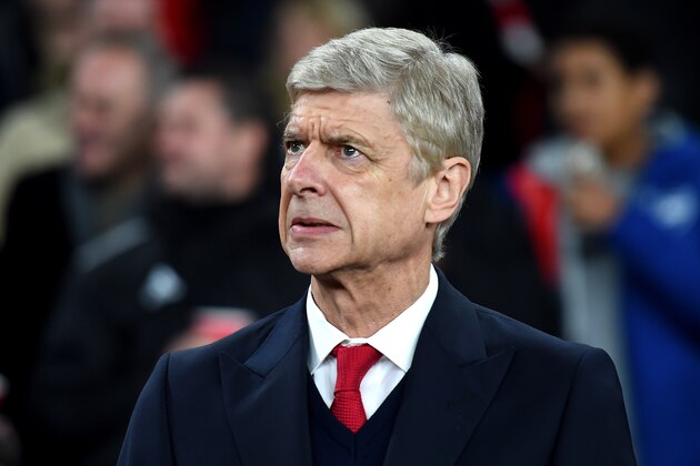 LONDON, ENGLAND - NOVEMBER 24:  Arsene Wenger, Manager of Arsenal looks prior to the UEFA Champions League match between Arsenal FC and GNK Dinamo Zagreb at Emirates Stadium on November 24, 2015 in London, United Kingdom.  (Photo by Shaun Botterill/Getty Images)