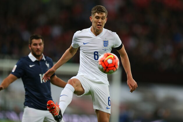 WEMBLEY, ENGLAND - NOVEMBER 17:  John Stones of England during the international friendly between England and France at Wembley Stadium on November 17, 2015 in London, England.  (Photo by Catherine Ivill - AMA/Getty Images)