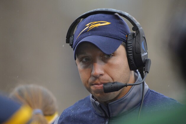 Toledo head coach Matt Campbell reacts during a 35-30 loss to Western Michigan in an NCAA college football game Friday, Nov. 27, 2015, in Toledo, Ohio. (AP Photo/David Richard) Toledo head coach Matt Campbell reacts during a 35-30 loss to Western Michigan in an NCAA college football game Friday, Nov. 27, 2015, in Toledo, Ohio. (AP Photo/David Richard)