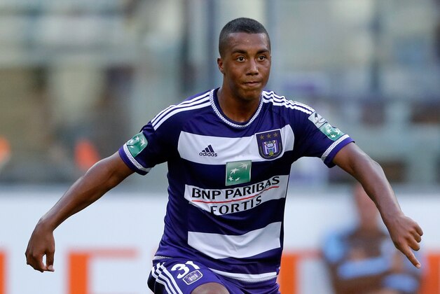 Youri Tielemans of Anderlecht during the pre-season friendly match between RSC Anderlecht and SS Lazio Roma on July 19, 2015 at the Constant Vanden Stock stadium in Brussels, Belgium.(Photo by VI Images via Getty Images)