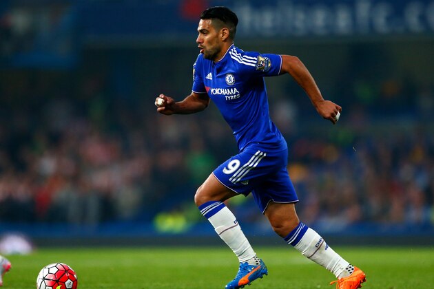LONDON, ENGLAND - OCTOBER 03:  Radamel Falcao Garcia of Chelsea in action during the Barclays Premier League match between Chelsea and Southampton at Stamford Bridge on October 3, 2015 in London, United Kingdom.  (Photo by Julian Finney/Getty Images)