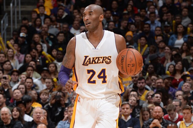 LOS ANGELES, CA - NOVEMBER 29:  Kobe Bryant