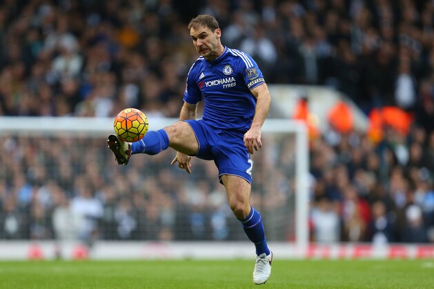 LONDON, ENGLAND - NOVEMBER 29:  Branislav Ivanovic of Chelsea during the Barclays Premier League match between Tottenham Hotspur and Chelsea at White Hart Lane on November 29, 2015 in London, England.  (Photo by Catherine Ivill - AMA/Getty Images)