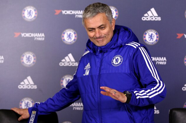 COBHAM, ENGLAND - DECEMBER 04:  Jose Mourinho, Manager of Chelsea arrives for a press conference ahead of the Barclays Premier League match between Chelsea and AFC Bournemouth at Chelsea Training Ground on December 4, 2015 in Cobham, England.  (Photo by Ian Walton/Getty Images)