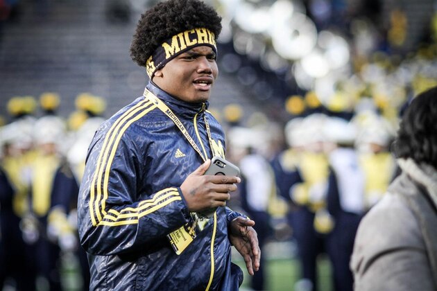 Ja'Raymond Hall made his commitment to Michigan offiic
