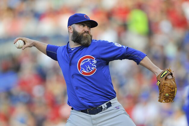 Jun 7, 2015; Washington, DC, USA;  Chicago Cubs relief pitcher Jason Motte (30) pitches during the against the Washington Nationals at Nationals Park. Chicago Cubs defeated Washington Nationals 6-3. Mandatory Credit: Tommy Gilligan-USA TODAY Sports