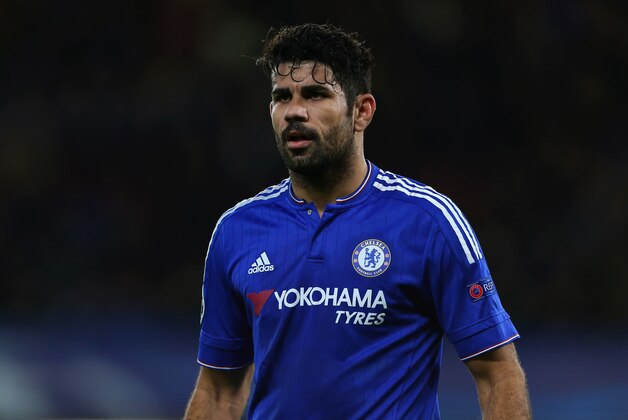 LONDON, ENGLAND - DECEMBER 09: Diego Costa of Chelsea during the UEFA Champions League match between Chelsea and FC Porto at Stamford Bridge on December 9, 2015 in London, United Kingdom. (Photo by Catherine Ivill - AMA/Getty Images)