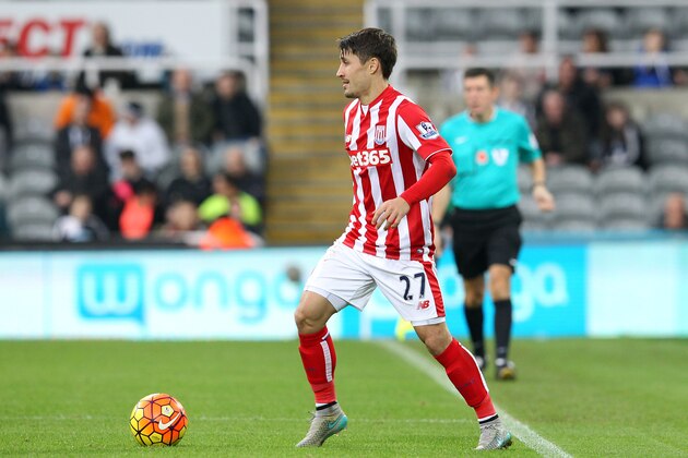 NEWCASTLE, UNITED KINGDOM - OCTOBER 31 : Bojan Krkic of Stoke during the Barclays Premier League match between Newcastle United and Stoke City at St James' Park on October 31, 2015 in Newcastle upon Tyne, England. (Photo by Ian Horrocks/Getty Images)