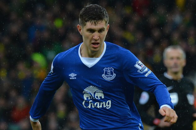 John Stones of Everton during the Barclays Premier League match between Norwich City and Everton at Carrow Road on December 12 2015 in Norwich, United Kingdom.