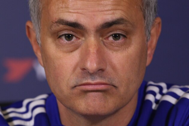 COBHAM, ENGLAND - DECEMBER 11:  Chelsea manager Jose Mourinho talks to the media during a press conference at Chelsea Training Ground on December 11, 2015 in Cobham, England.  (Photo by Ian Walton/Getty Images)