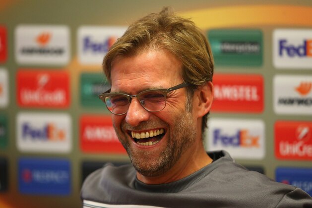 LIVERPOOL, ENGLAND - NOVEMBER 25:  Jurgen Klopp the manager of Liverpool FC faces the media during a press conference at Melwood Training Complex on November 25, 2015 in Liverpool, United Kingdom.  (Photo by Alex Livesey/Getty Images)