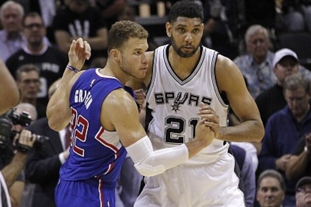 SAN ANTONIO, TX - APRIL 30: Tim Duncan