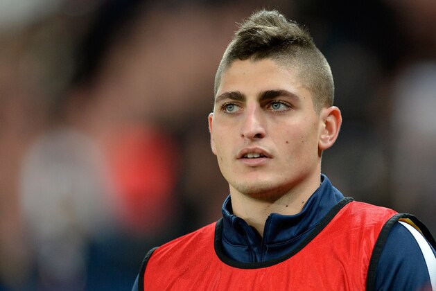 PARIS, FRANCE - DECEMBER 16: Marco Verratti of Paris Saint-Germain reacts during warm-up before the French League Cup game between Paris Saint-Germain and AS Saint Etienne at Parc des Princes on December 16, 2015 in Paris, France. (Photo by Aurelien Meunier/Getty Images)