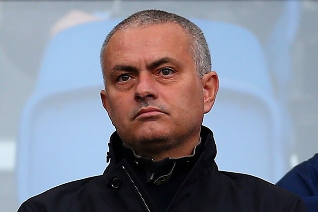 BRIGHTON, ENGLAND - DECEMBER 19:  Jose Mourinho, former manager of Chelsea (R) watches on during the Sky Bet Championship match between Brighton and Hove Albion and Middlesbrough at The Amex Stadium on December 19, 2015 in Brighton, United Kingdom.  (Photo by Jordan Mansfield/Getty Images)