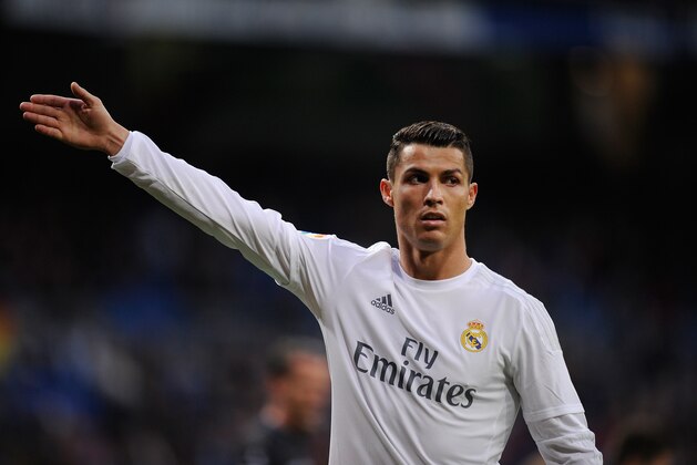 MADRID, SPAIN - DECEMBER 20:  Cristiano Ronaldo of Real Madrid reacts during the La Liga match between Real Madrid and Rayo Vallecano at estadio Santiago Bernabeu on December 20, 2015 in Madrid, Spain.  (Photo by Denis Doyle/Getty Images)