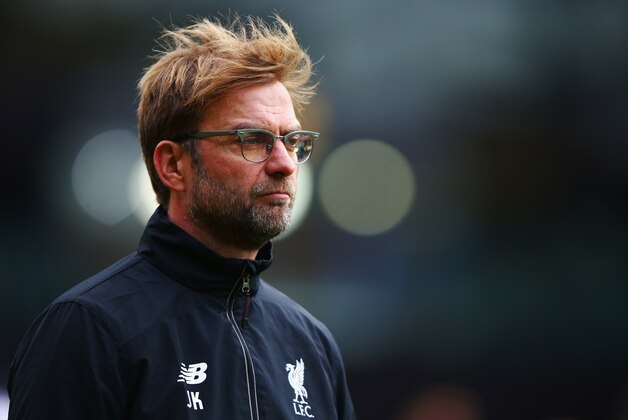 WATFORD, ENGLAND - DECEMBER 20:  Jurgen Klopp manager of Liverpool looks on prior to the Barclays Premier League match between Watford and Liverpool at Vicarage Road on December 20, 2015 in Watford, England.  (Photo by Ian Walton/Getty Images)