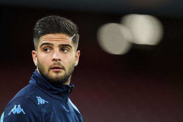 NAPLES, ITALY - DECEMBER 10:  Lorenzo Insigne of Napoli in action during the UEFA Europa League Group D match between SSC Napoli and Legia Warszawa on December 10, 2015 in Naples, Italy.  (Photo by Francesco Pecoraro/Getty Images)
