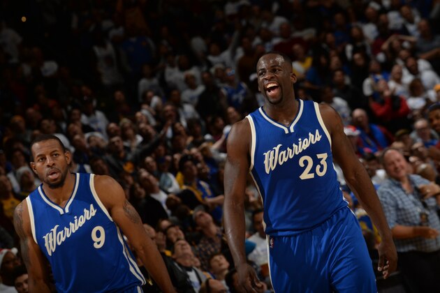 OAKLAND, CA - DECEMBER 25:  Draymond Green #23 of the Cleveland Cavaliers looks on after the win against the Golden State Warriors on December 25, 2015 at ORACLE Arena in Oakland,California.NOTE TO USER: User expressly acknowledges and agrees that, by downloading and or using this Photograph, user is consenting to the terms and conditions of the Getty Images License Agreement. Mandatory Copyright Notice: Copyright 2015 NBAE (Photo by Noah Graham/NBAE via Getty Images)